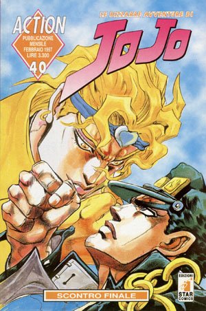 couverture, jaquette Jojo's Bizarre Adventure 40 Italienne (Star Comics) Manga