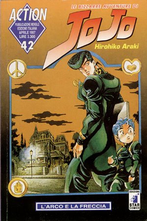 couverture, jaquette Jojo's Bizarre Adventure 42 Italienne (Star Comics) Manga