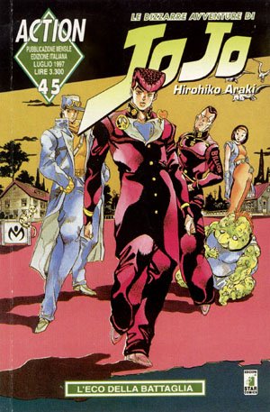 couverture, jaquette Jojo's Bizarre Adventure 45 Italienne (Star Comics) Manga