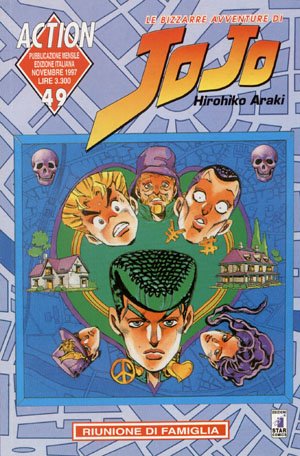 couverture, jaquette Jojo's Bizarre Adventure 49 Italienne (Star Comics) Manga