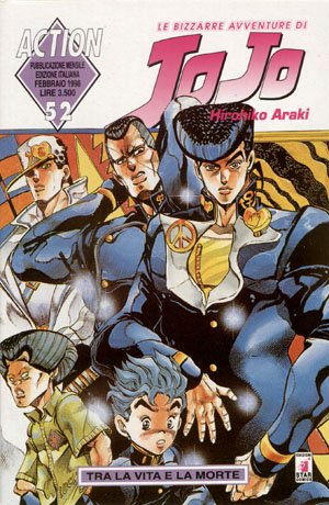 couverture, jaquette Jojo's Bizarre Adventure 52 Italienne (Star Comics) Manga
