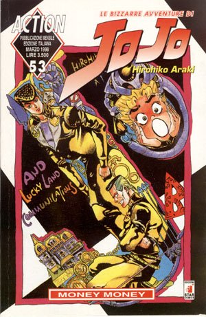couverture, jaquette Jojo's Bizarre Adventure 53 Italienne (Star Comics) Manga