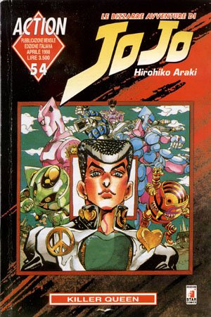 couverture, jaquette Jojo's Bizarre Adventure 54 Italienne (Star Comics) Manga