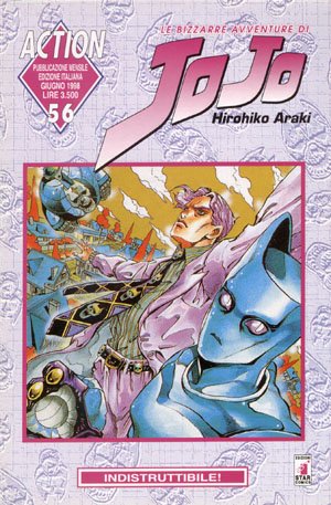 couverture, jaquette Jojo's Bizarre Adventure 56 Italienne (Star Comics) Manga