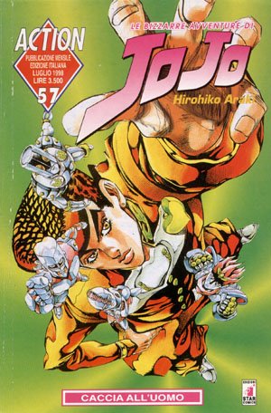couverture, jaquette Jojo's Bizarre Adventure 57 Italienne (Star Comics) Manga