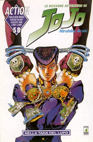 couverture, jaquette Jojo's Bizarre Adventure 58 Italienne (Star Comics) Manga