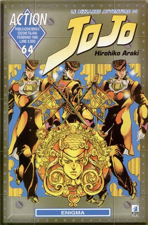 couverture, jaquette Jojo's Bizarre Adventure 64 Italienne (Star Comics) Manga