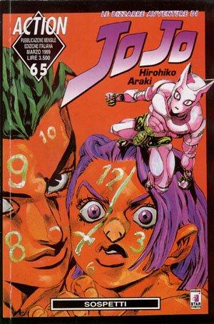 couverture, jaquette Jojo's Bizarre Adventure 65 Italienne (Star Comics) Manga