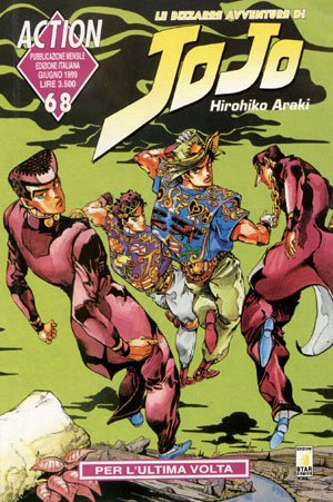 couverture, jaquette Jojo's Bizarre Adventure 68 Italienne (Star Comics) Manga