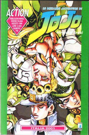 couverture, jaquette Jojo's Bizarre Adventure 70 Italienne (Star Comics) Manga