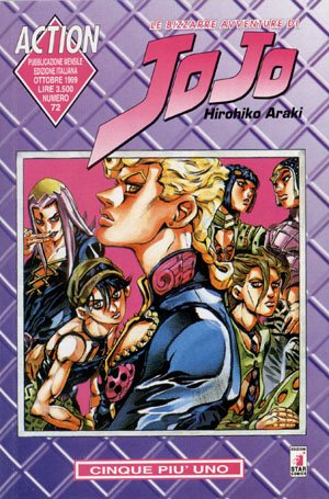 couverture, jaquette Jojo's Bizarre Adventure 72 Italienne (Star Comics) Manga