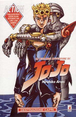 couverture, jaquette Jojo's Bizarre Adventure 73 Italienne (Star Comics) Manga