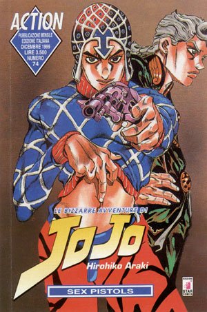 couverture, jaquette Jojo's Bizarre Adventure 74 Italienne (Star Comics) Manga