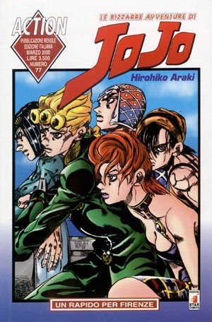 couverture, jaquette Jojo's Bizarre Adventure 77 Italienne (Star Comics) Manga