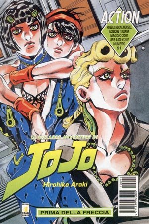 couverture, jaquette Jojo's Bizarre Adventure 91 Italienne (Star Comics) Manga