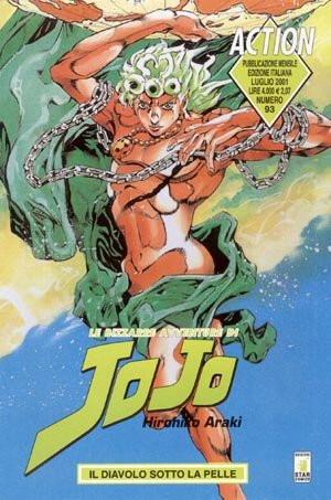 couverture, jaquette Jojo's Bizarre Adventure 93 Italienne (Star Comics) Manga