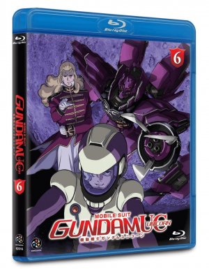 couverture, jaquette Mobile Suit Gundam Unicorn 6 Blu-ray Américain (Bandai US) OAV