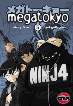 couverture, jaquette Megatokyo 5 Américaine (CMX) Manga