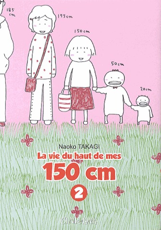 couverture, jaquette La vie du haut de mes 150cm 2  (Clair de lune Manga) Manga