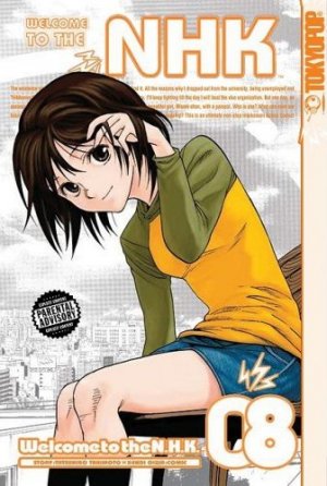 couverture, jaquette Bienvenue dans la NHK! 8  (Tokyopop) Manga