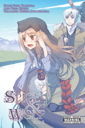 couverture, jaquette Spice and Wolf 8 Américaine (Yen Press) Manga