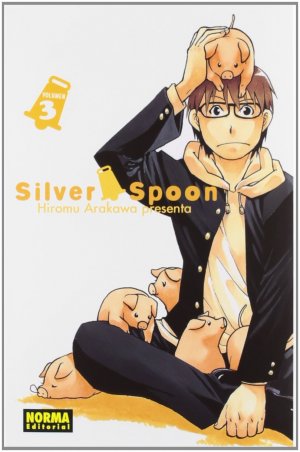couverture, jaquette Silver Spoon - La Cuillère d'Argent 3  (Norma) Manga