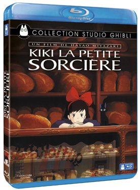 couverture, jaquette Kiki la Petite Sorcière  Blu-ray (Studio Ghibli) Film