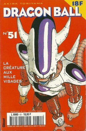 couverture, jaquette Dragon Ball 51 Kiosque v2 (Glénat Manga) Manga