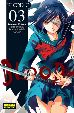 couverture, jaquette Blood-C 3  (Norma) Manga