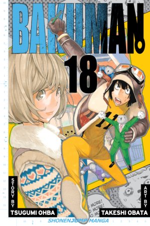 couverture, jaquette Bakuman 18 Américaine (Viz media) Manga