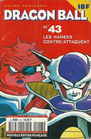 couverture, jaquette Dragon Ball 43 Kiosque v2 (Glénat Manga) Manga