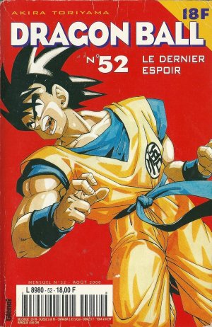 couverture, jaquette Dragon Ball 52 Kiosque v2 (Glénat Manga) Manga