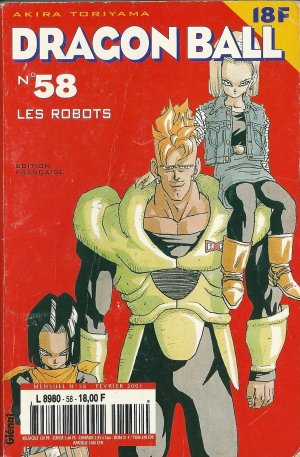 couverture, jaquette Dragon Ball 58 Kiosque v2 (Glénat Manga) Manga