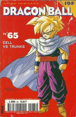 couverture, jaquette Dragon Ball 65 Kiosque v2 (Glénat Manga) Manga
