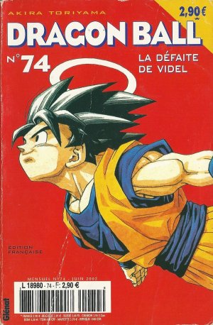 couverture, jaquette Dragon Ball 74 Kiosque v2 (Glénat Manga) Manga