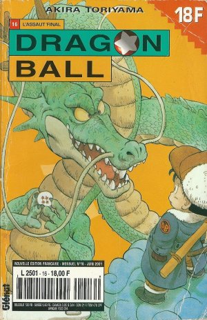 couverture, jaquette Dragon Ball 16 Kiosque v3 (Glénat Manga) Manga