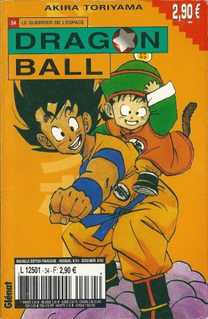 couverture, jaquette Dragon Ball 34 Kiosque v3 (Glénat Manga) Manga