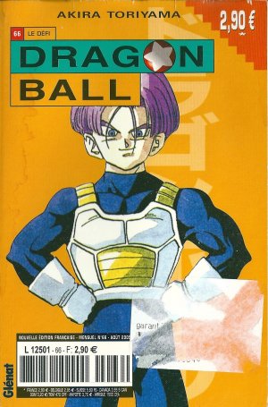 couverture, jaquette Dragon Ball 66 Kiosque v3 (Glénat Manga) Manga
