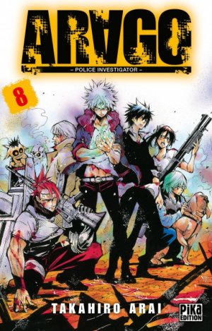 couverture, jaquette Arago 8  (pika) Manga