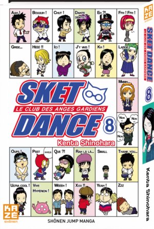 couverture, jaquette Sket Dance 8  (kazé manga) Manga