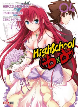 couverture, jaquette High School DxD 4  (Panini manga) Manga