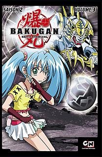 couverture, jaquette Bakugan 3 DVD - Saison 2 (Warner Home Vidéo) Série TV animée
