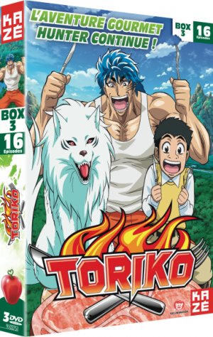 couverture, jaquette Toriko 3 DVD (Kaze) Série TV animée