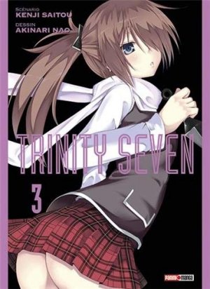 couverture, jaquette Trinity Seven 3  (Panini manga) Manga