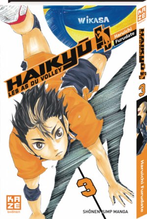 couverture, jaquette Haikyû !! Les as du volley 3  (kazé manga) Manga