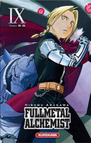 couverture, jaquette Fullmetal Alchemist 9 Steel edition (Kurokawa) Manga