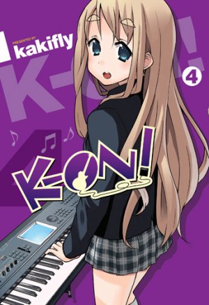 couverture, jaquette K-ON! 4 Américaine (Yen Press) Manga