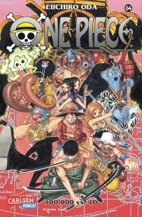 couverture, jaquette One Piece 64 Allemande (Carlsen manga) Manga