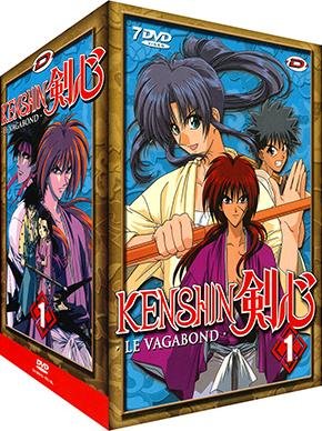 couverture, jaquette Kenshin le Vagabond - Saisons 1 et 2 1 COFFRET  -  VOSTF (Dybex) Série TV animée