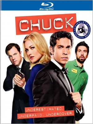 couverture, jaquette Chuck 4  - Chuck: The Complete Fourth Season (Warner Bros. USA) Série TV